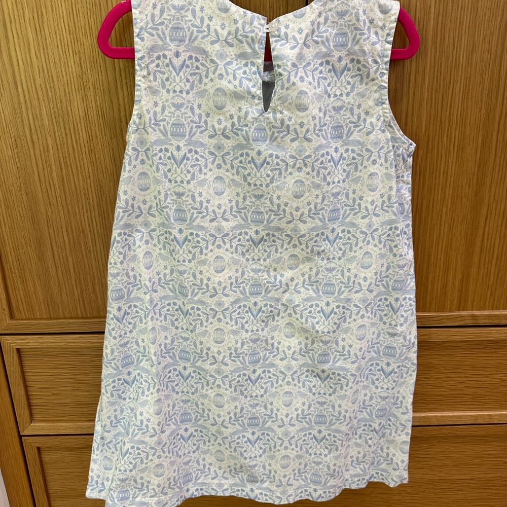 Anvy Kids Easter Bunny Shift Dress with Ruffle Detail, Size 8 - Picture 4 of 9